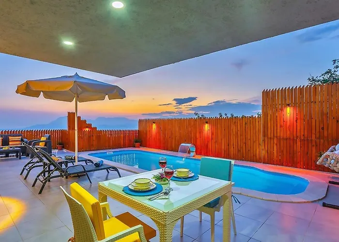 Uezuemlue 1 Bedroom Secluded With Private Pool Hot Tub 卡尔坎